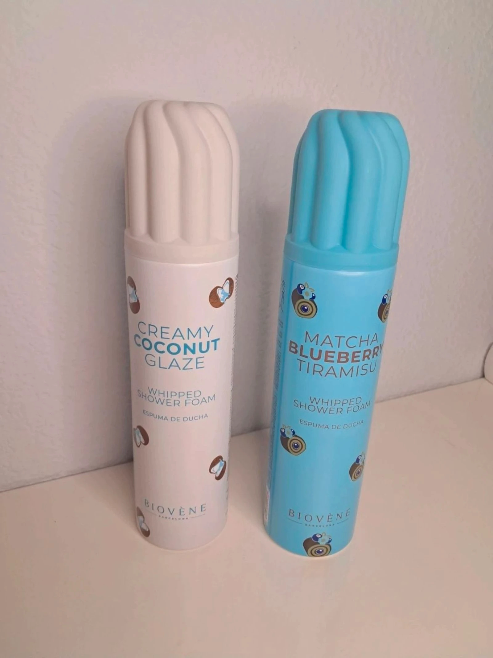 Lot de 2 mousses de douche chantilly - Biovène
